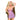 Penthouse - Bedtime story - Mini dress with thong, 2 pieces - purple - S/M