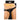 Sportsheets Vibrating Velvet Strap On - Black
